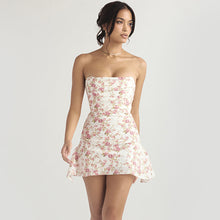 French Cut Mini Dress FLoral