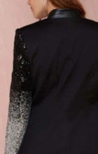 Black Sequin Blazer