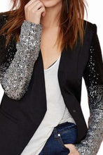 Black Sequin Blazer