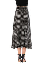 Calison Women's Polka Dot Maxi Skirt