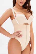 Adjustable Strap Zip-Up Shapewear Bodysuit