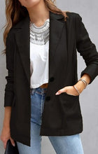 Elegant Lapel Blazer Jacket