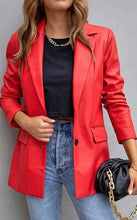 Elegant Lapel Blazer Jacket