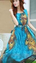 The Peacock Dress