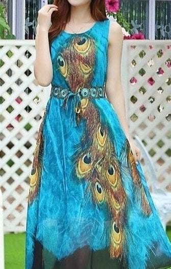 The Peacock Dress