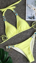 The Brazilians -  Jeweled Rhinestone Brazilian Cut Bikini Sets