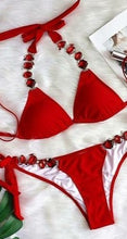The Brazilians -  Jeweled Rhinestone Brazilian Cut Bikini Sets